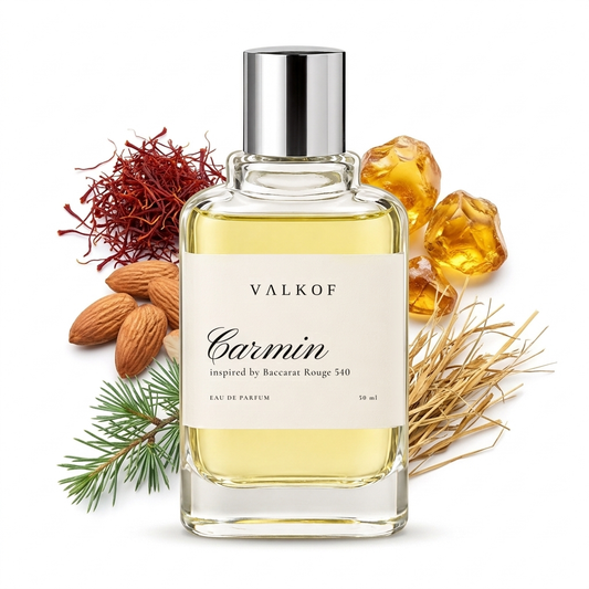 Valkof CARMIN — inspired by Baccarat Rouge 540