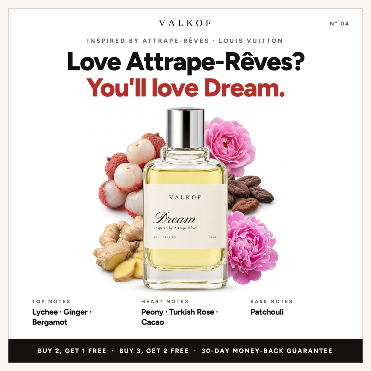 Valkof DREAM notes — inspired by Attrape-Rêves