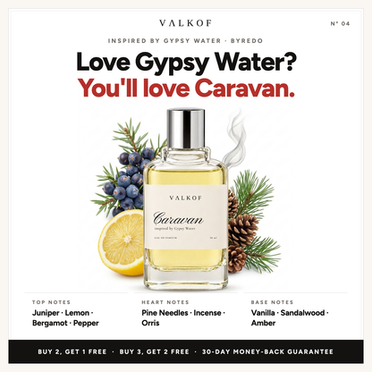 Valkof CARAVAN notes — inspired by Gypsy Water